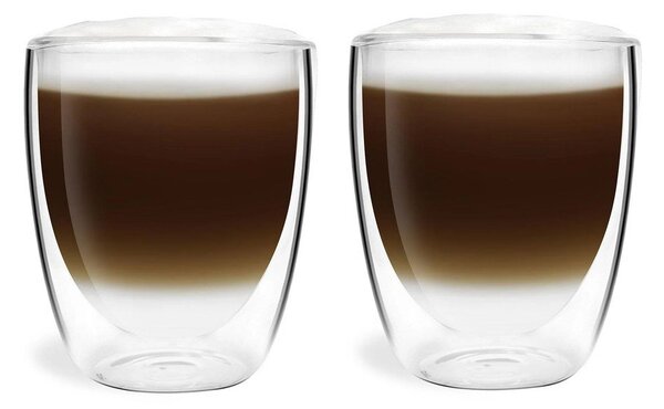 Szklanek kubki do latte z podwójną/z ścianką zestaw 2 szt. 320 ml Amo – Vialli Design
