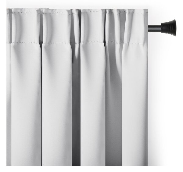 Biała zasłona częściowo zaciemniająca (dimout) 140x245 cm Kierra – Restilo