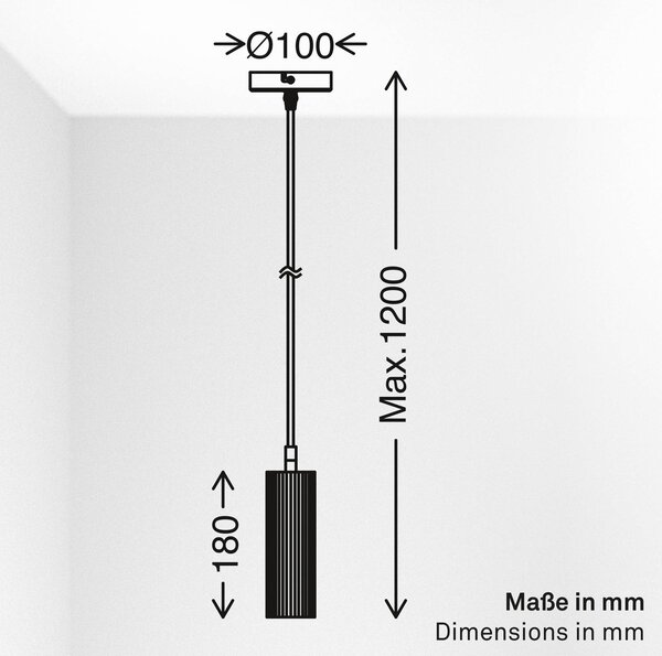 Briloner Lampa wisząca Ida, możliwość ściemniania, brązowy / rdzawy, kuchnia, metal, nowoczesny