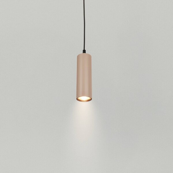 Briloner Lampa wisząca Ida, możliwość ściemniania, kremowy / amber, kuchnia, metal, nowoczesny