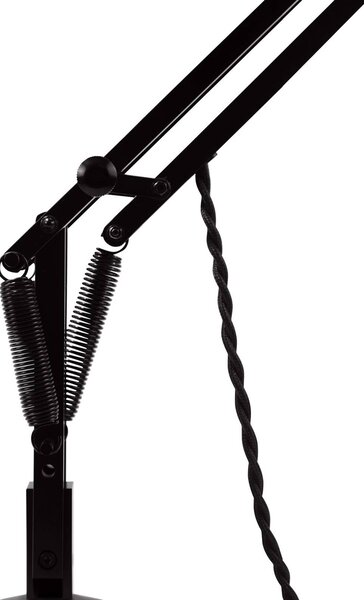 Anglepoise Lampa biurkowa Original 315, srebrno-czarna 315, czarny, biuro, aluminium, design