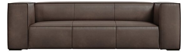 Brązowa skórzana sofa 227 cm Madame – Windsor & Co Sofas