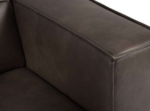 Brązowy skórzany fotel Madame – Windsor & Co Sofas