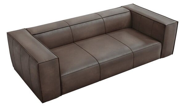 Brązowa skórzana sofa 227 cm Madame – Windsor & Co Sofas