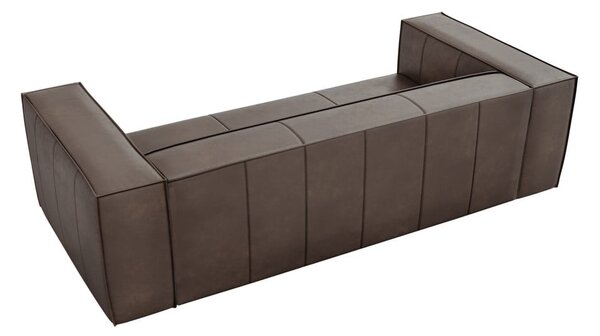 Brązowa skórzana sofa 227 cm Madame – Windsor & Co Sofas