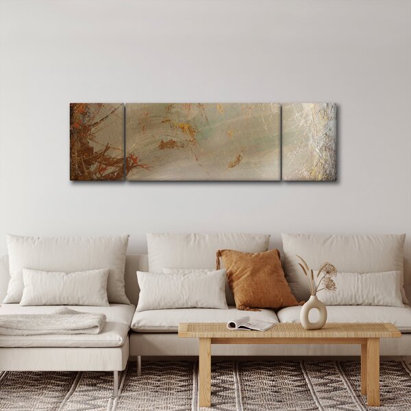 Obraz - Teksturowana abstrakcja (170x50 cm)