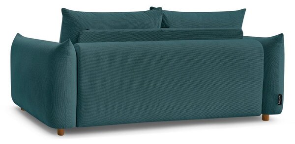 Niebieska rozkładana sofa 214 cm Ernest – Bobochic Paris