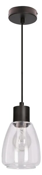 Nowoczesna lampa wisząca w stylu loftowym bezbarwna - D202-Eoso