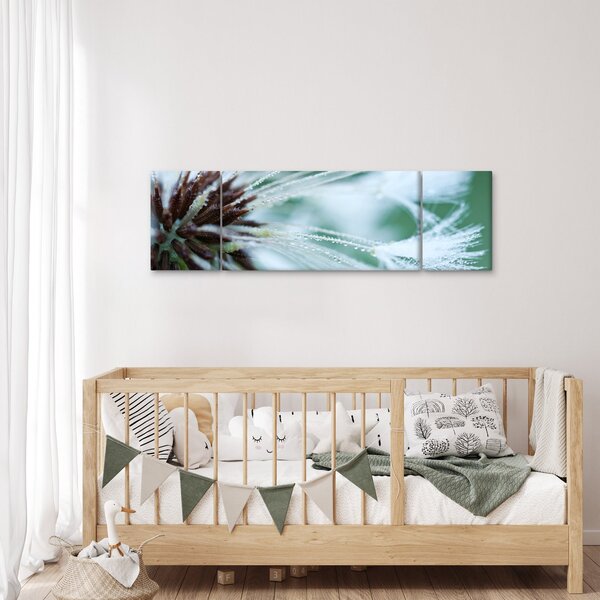 Obraz - Detal kwiatu (170x50 cm)
