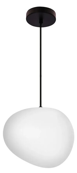 Nowoczesna lampa wisząca z białym kloszem 25 cm - 3X D204 W4-Z89