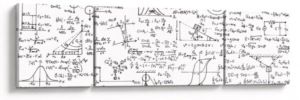 Obraz - Wzory (170x50 cm)