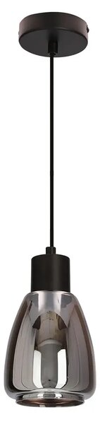 Nowoczesna wisząca lampa wisząca z bezbarwnym kloszem - 4X D202 D5-C19