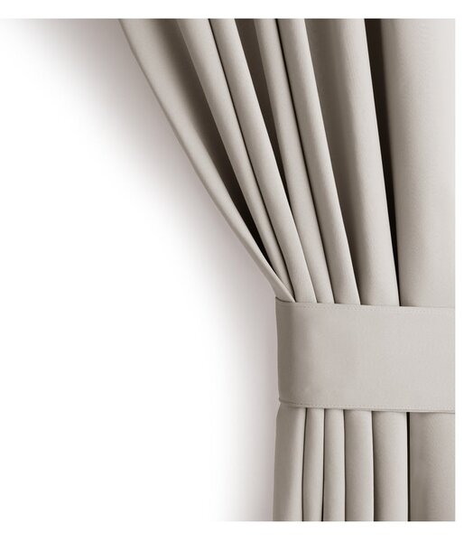 Beżowa zasłona częściowo zaciemniająca (dimout) 140x175 cm Kierra – Restilo