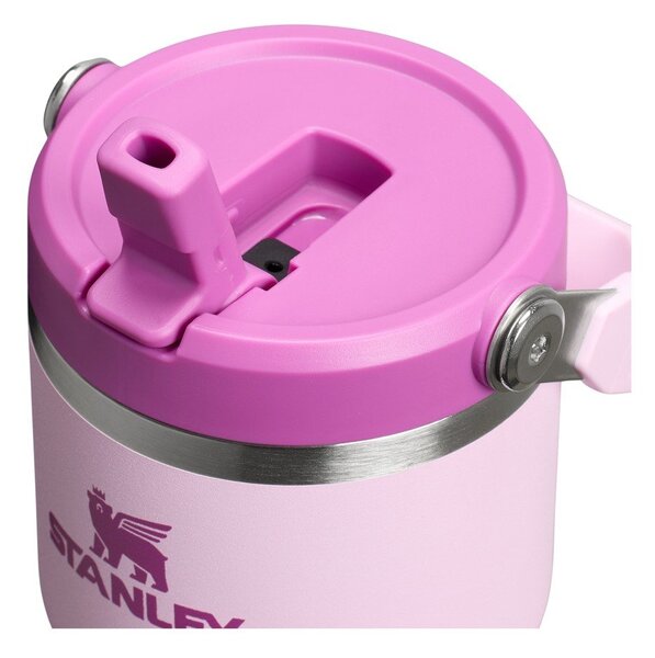 Różowy termos ze stali nierdzewnej 600 ml IceFlow™ Flip Straw 2.0 Cherry Blossom – Stanley