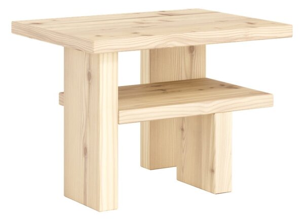 Stolik z litego drewna sosnowego 34x45 cm Japan – Karup Design