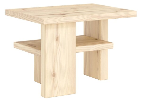 Stolik z litego drewna sosnowego 34x45 cm Japan – Karup Design