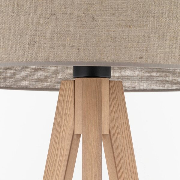 Lampa stojąca Grand TK Lighting, jasne drewno, salon / jadalnia, drewno, nowoczesny