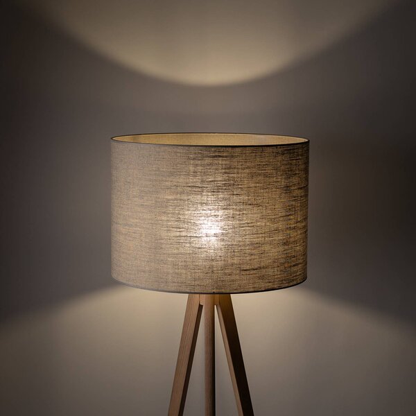 Lampa stojąca Grand TK Lighting, jasne drewno, salon / jadalnia, drewno, nowoczesny