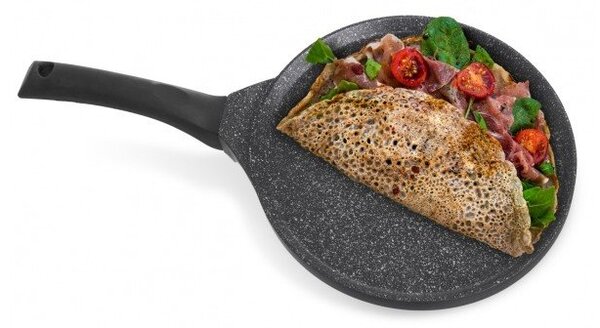 Patelnia do naleśników z nieprzywierającego aluminium Pfluon Granit Orion Grande, ⌀ 27 cm