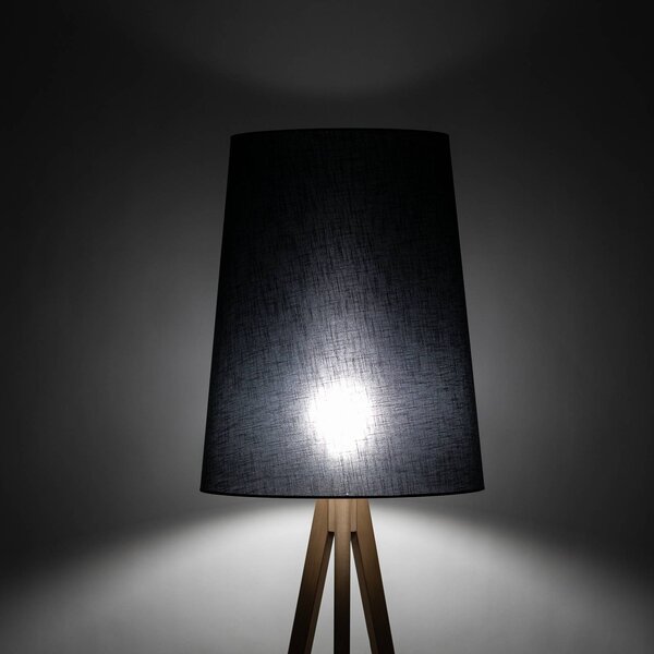 Lampa stojąca Walz TK Lighting, jasne drewno, salon / jadalnia, drewno, nowoczesny