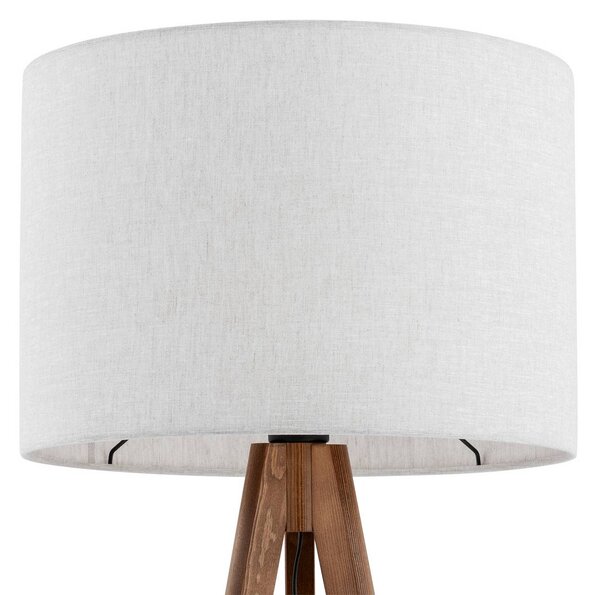 Lampa stojąca Grand TK Lighting, ciemne drewno, salon / jadalnia, drewno, nowoczesny