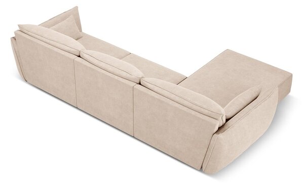 Beżowy narożnik (lewostronny) Vanda – Mazzini Sofas