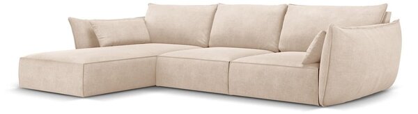 Beżowy narożnik (lewostronny) Vanda – Mazzini Sofas