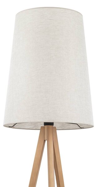 Lampa stojąca Walz TK Lighting, jasne drewno, salon / jadalnia, drewno, nowoczesny