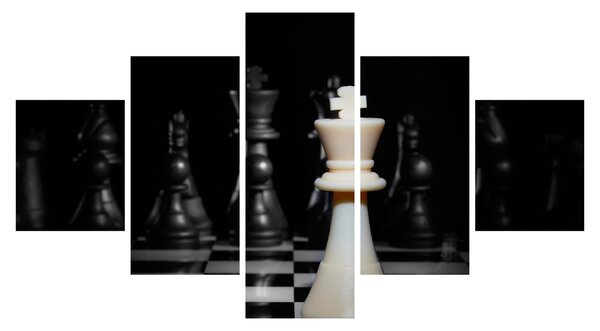 Obraz - Szachy (125x70 cm)