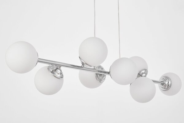 NOWOCZESNA LAMPA WISZĄCA CHROMOWANA FINO W8