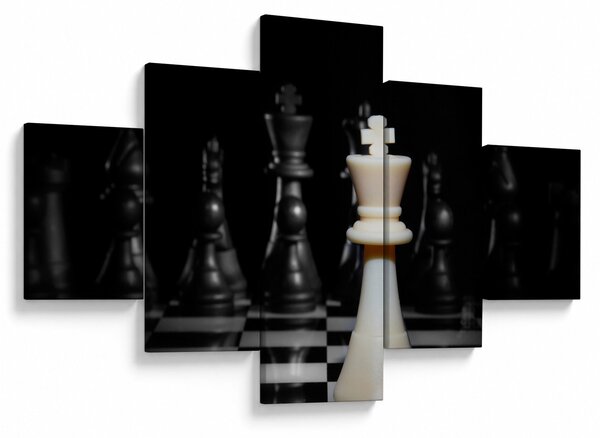 Obraz - Szachy (125x70 cm)
