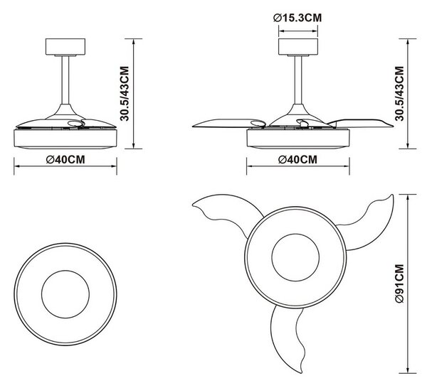 Mantra Iluminación Inteligentny wentylator sufitowy LED Coin Mini, beżowo-biały, DC, cichy możliwość ściemniania, kremowy / amber, salon / jadalnia, metal, nowoczesny