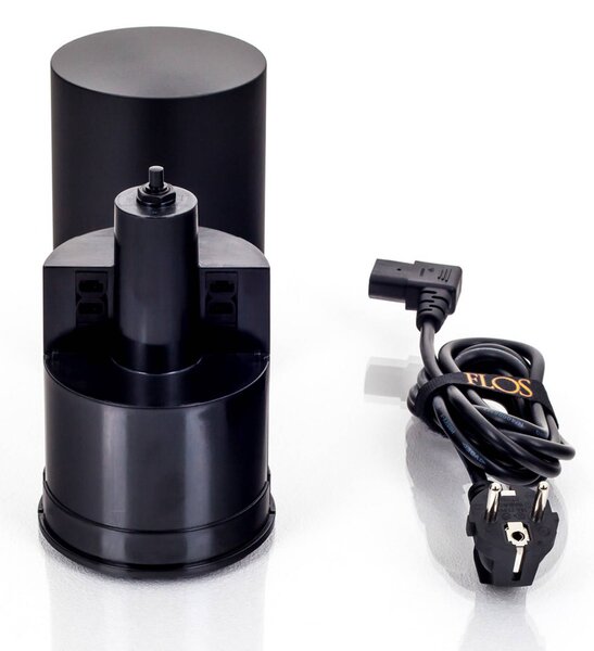 FLOS String light Floor Switch FLOOR, czarny, design