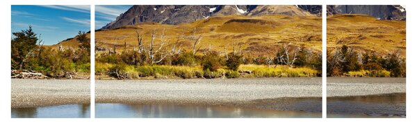 Obraz - Park Narodowy Torres del Paine (170x50 cm)