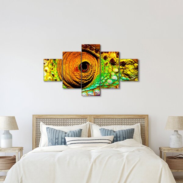 Obraz - Kameleon (125x70 cm)