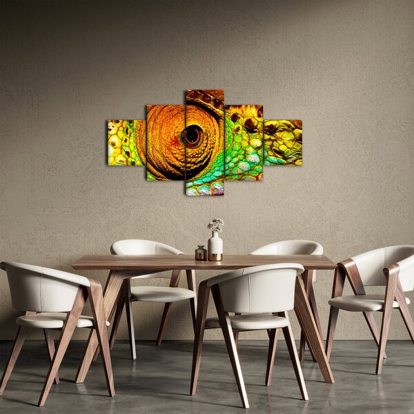 Obraz - Kameleon (125x70 cm)