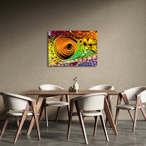 Obraz - Kameleon (70x50 cm)