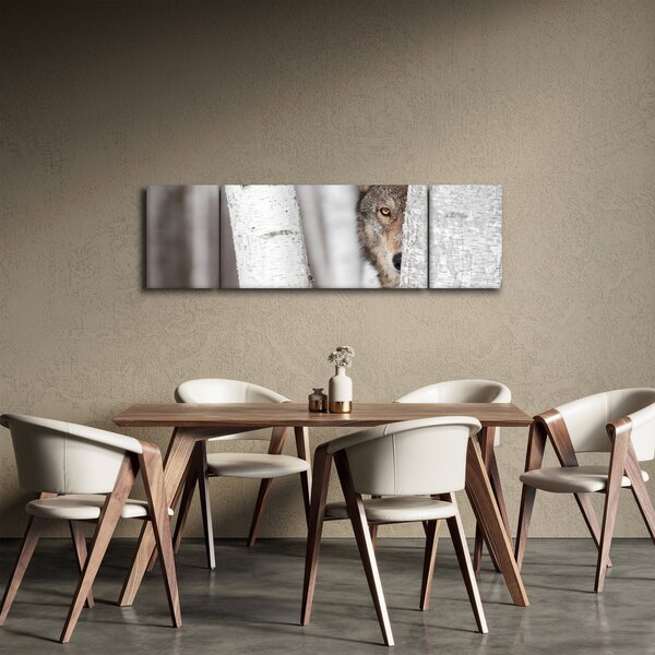 Obraz - Wilk (170x50 cm)