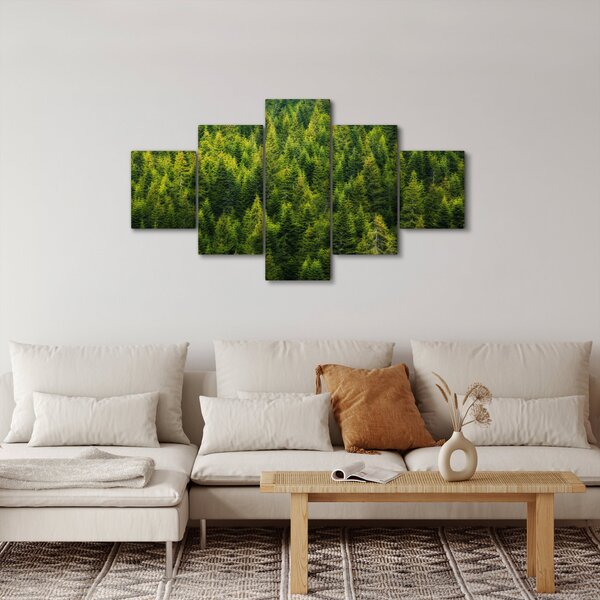 Obraz - Gęsty las (125x70 cm)