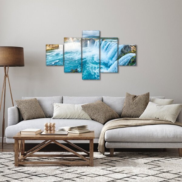 Obraz - Wodospady (125x70 cm)