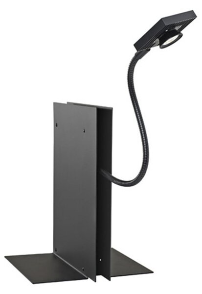 Lampa Stołowa Ingo Maurer, LED´s Oskar, czarny, sypialnia, metal, design