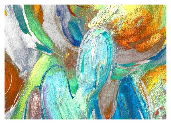Obraz - Kolorowa abstrakcja (70x50 cm)