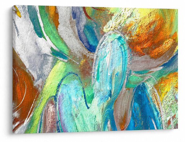 Obraz - Kolorowa abstrakcja (70x50 cm)