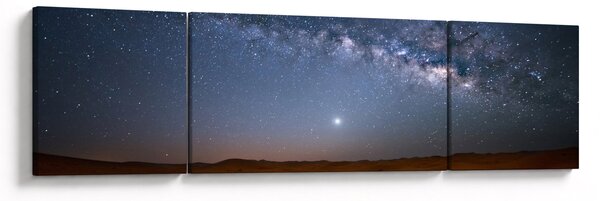 Obraz - Noc na pustyni (170x50 cm)