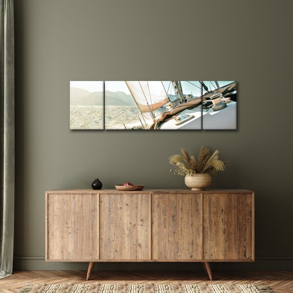 Obraz - Statek (170x50 cm)