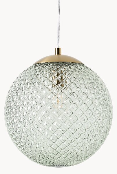 Lampa wisząca ze szkła Lorna