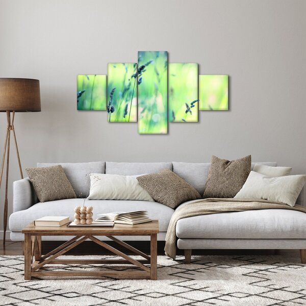 Obraz - Szczegół łąki (125x70 cm)