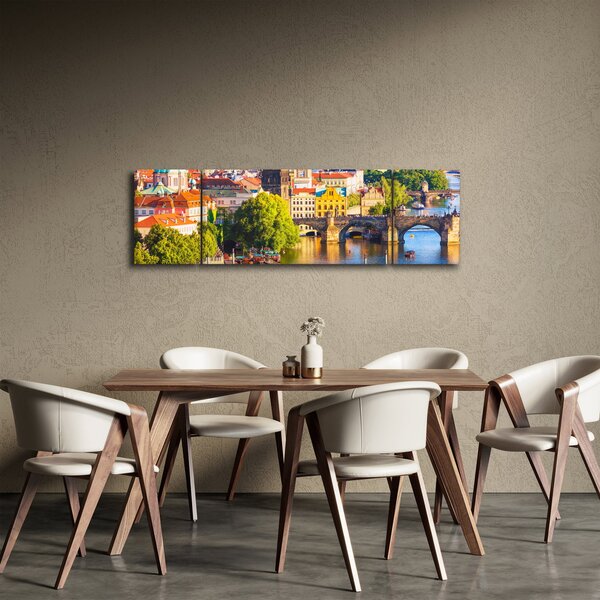 Obraz - Praga (170x50 cm)