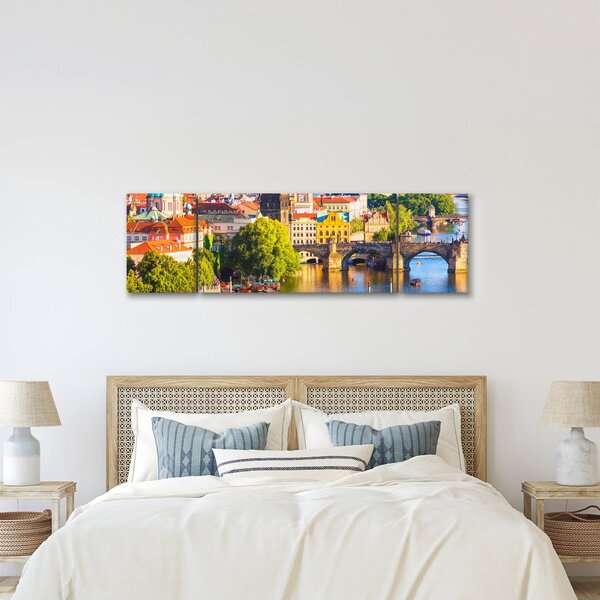 Obraz - Praga (170x50 cm)