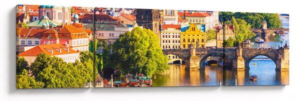 Obraz - Praga (170x50 cm)